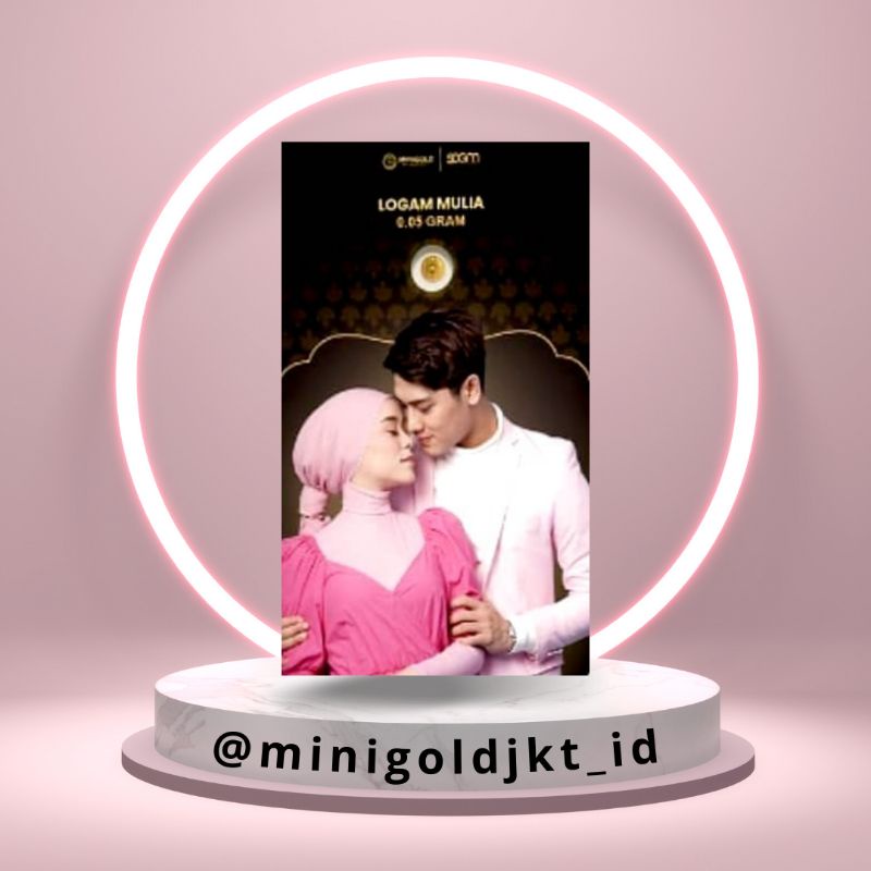 MiniGold X Leslar Series Gramasi 0.05 Gram / Logam Mulia Lesti Kejora & Rizky Billar (Sama dengan An
