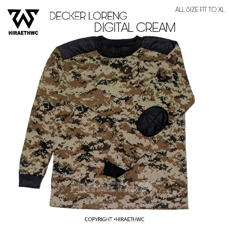 KAOS LORENG TNI LENGAN PANJANG TERLENGKAP [TERBAIK]