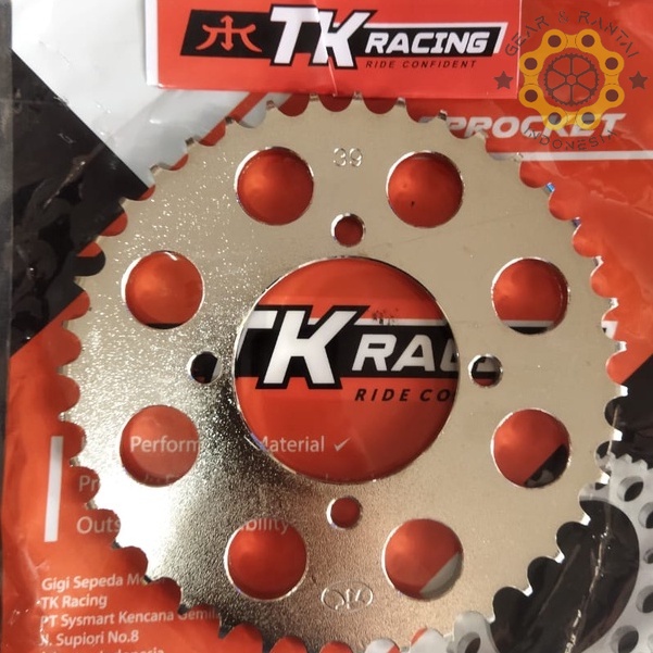 TK Racing Gear Belakang 428 RXZ RX King Fizr Vega R Jupiter Z Jupiter Z MX 135 30T 31T 32T 33T 34T 3