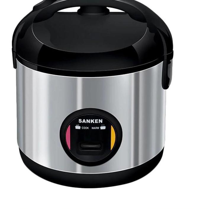 Sanken Rice Cooker/Magic Com SJ 203 1 Liter Stainless Luar Dalam Garansi Resmi