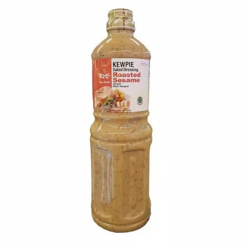 Kewpie Salad Dressing Roasted Sesame 1 Liter | Saus Salad Wijen Sangrai