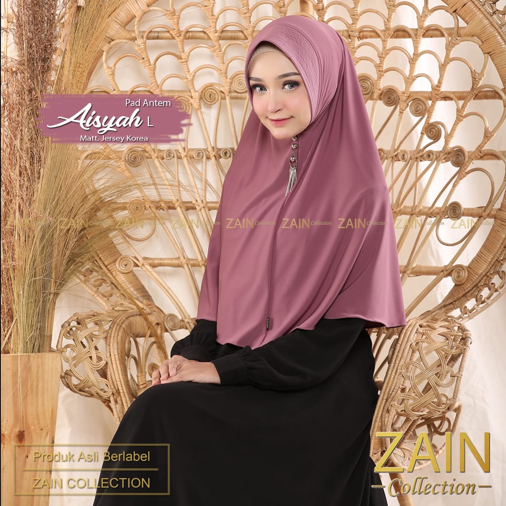 Kerudung Instan Terbaru Jilbab Bergo Aisyah M,L,XL,XXL Jilbab Jumbo Jersey Premium Pasar Hija'b