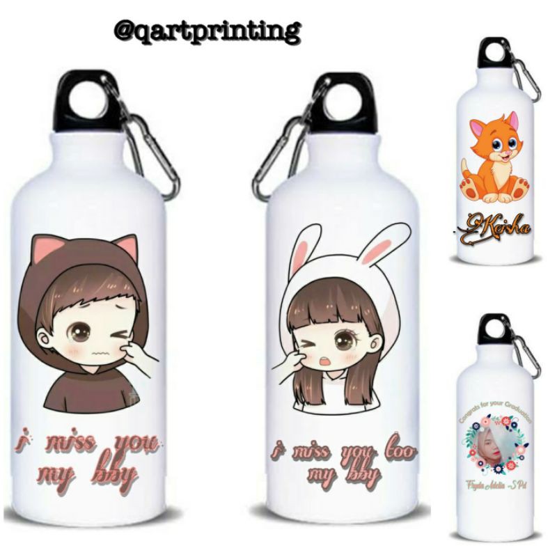 Botol sport custom/botol foto/botol custom/botol olahraga/botol stainles/hadiah custom/kado custom