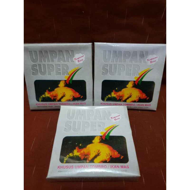 Umpan Ikan Mas - Umpan Ikan Super Tombro Super Putih