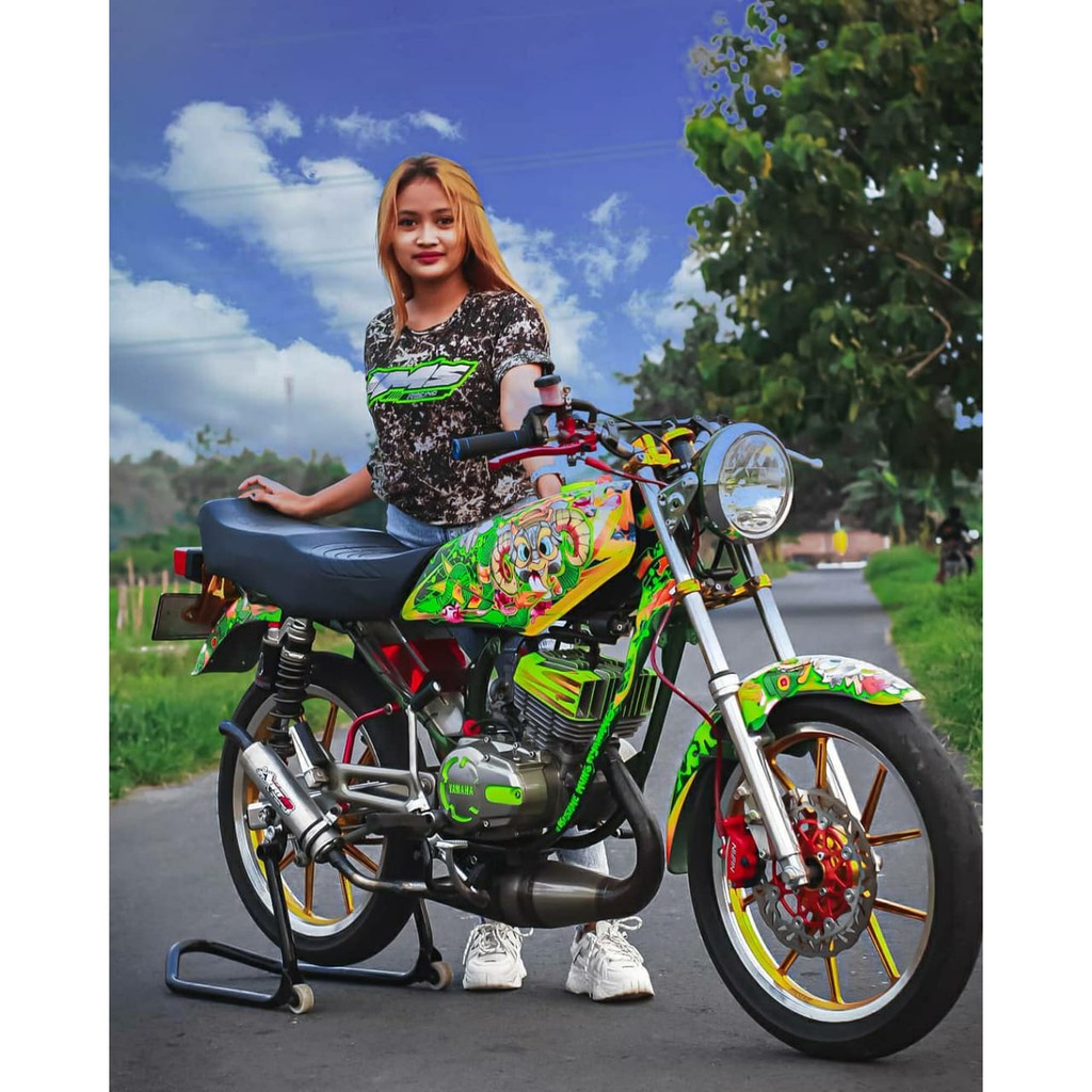Knalpot ABRT20 RX King PDK Wello Korek Harian ORIGINAL PABRIK ABRT20