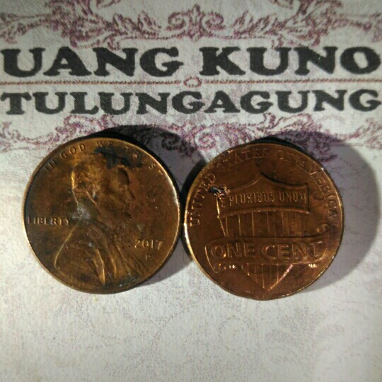 KM 098 - Koin 1 Cent Lincoln 2017 P