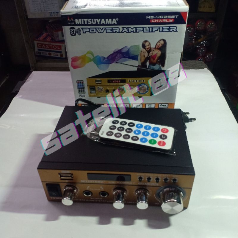 POWER AMPLIFIER MITSUYAMA MS-4025BT