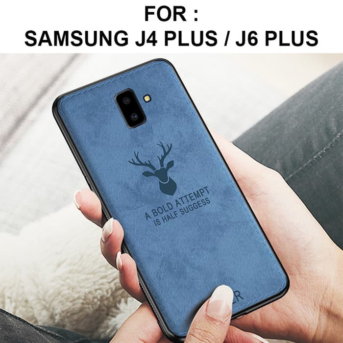 Deer case Samsung J4 Plus 2018 / Samsung J6 Plus 2018 / case hp / soft case / hard case