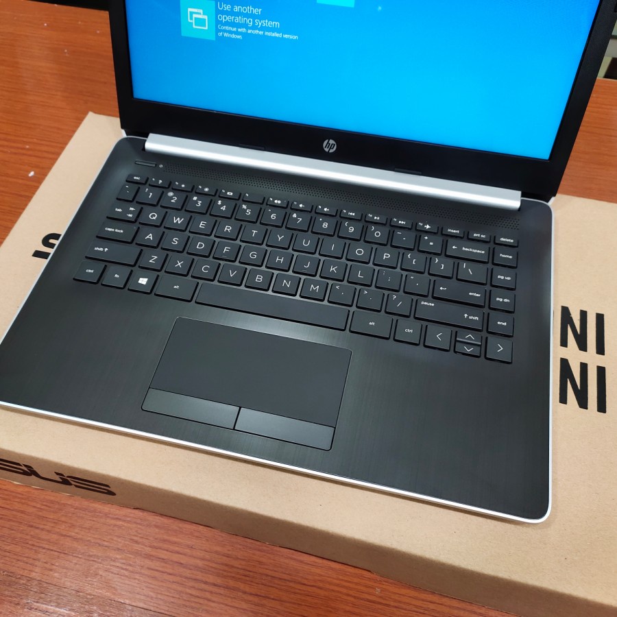 LAPTOP HP 14 NEW INTEL CELERON N4000 RAM 4GB HDD 1TB 14&quot; WIN10 RESMI