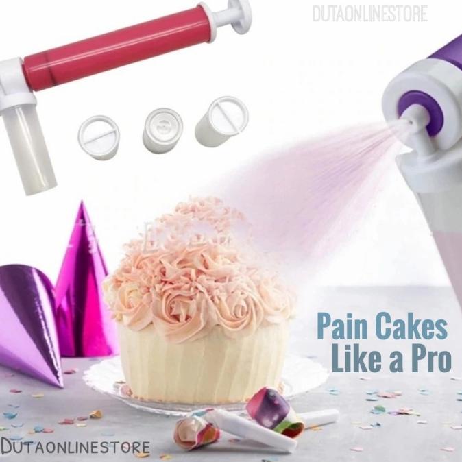 Manual Air brush Airbrush Baking Spray luster dust/Cake Spray Gun