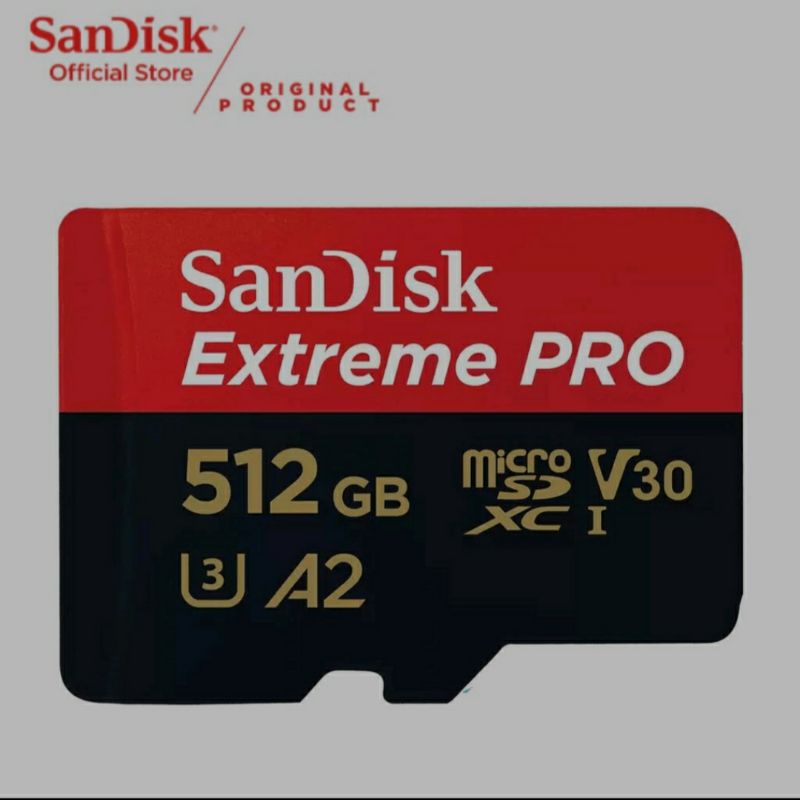 MicroSD SANDISK EXTREME PRO 512GB original