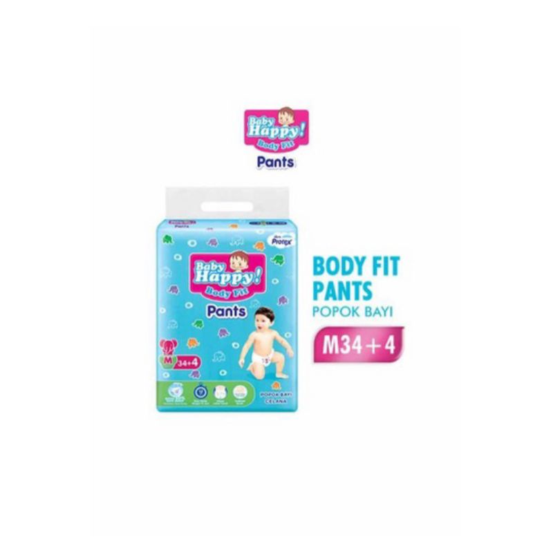 BABY HAPPY PANTS M 34+2 / BABY HAPPY PANTS L 26+2