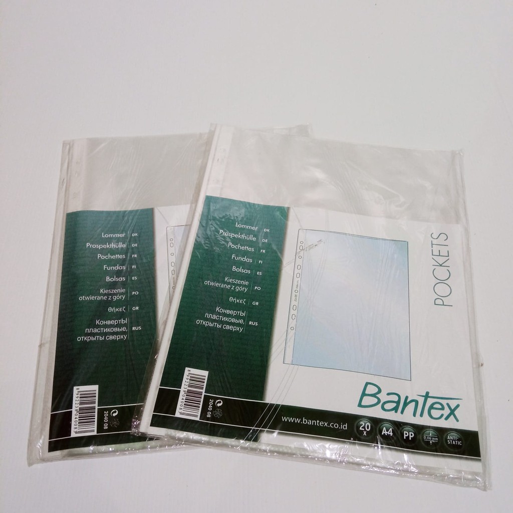 

PP POCKET A4 ISI 20 PCS