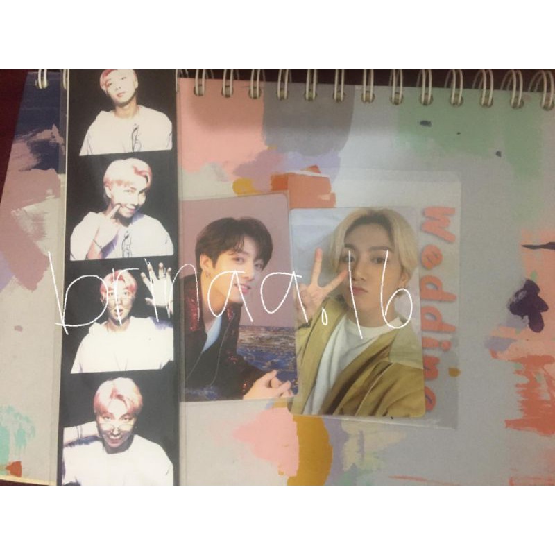 PHOTOCARD JUNGKOOK TEAR O - POB JUNGKOOK BE ESSENTIAL - POB PHOTO STRIP NAMJOON BUTTER - PC JK - PC 