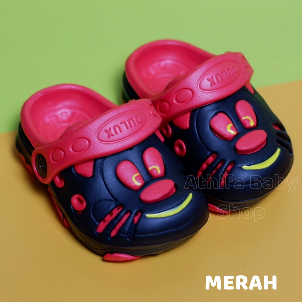 Sepatu Sandal Baim Anak Laki Usia 6 Bulan 1 2 3 Tahun Size 19-24 Sendal Slop Eva Balita Bayi Cowok