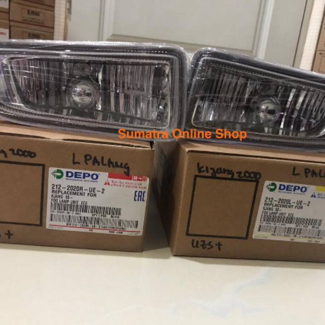 Fog lamp lampu kabut lampu palang kijang kapsul 2000 kanan kiri depo