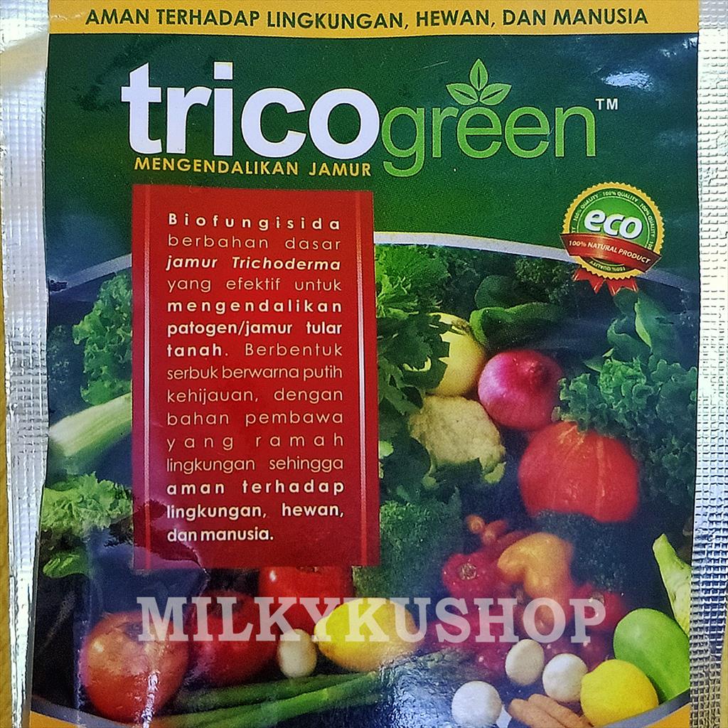 TRICOGREEN 100 GRAM FUNGISIDA BIOFUNGISIDA ORGANIK