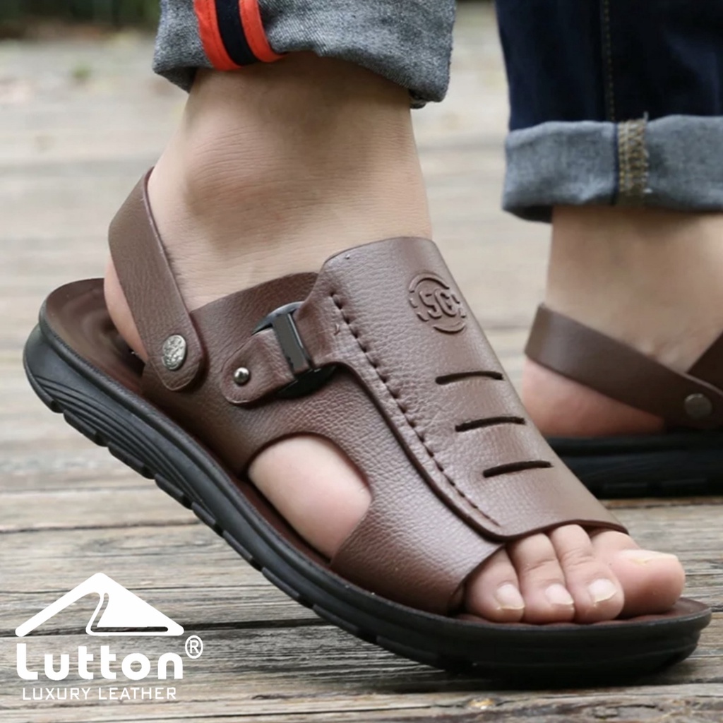 LUTTON - sandal pria casual - SANDAL PRIA LT 400