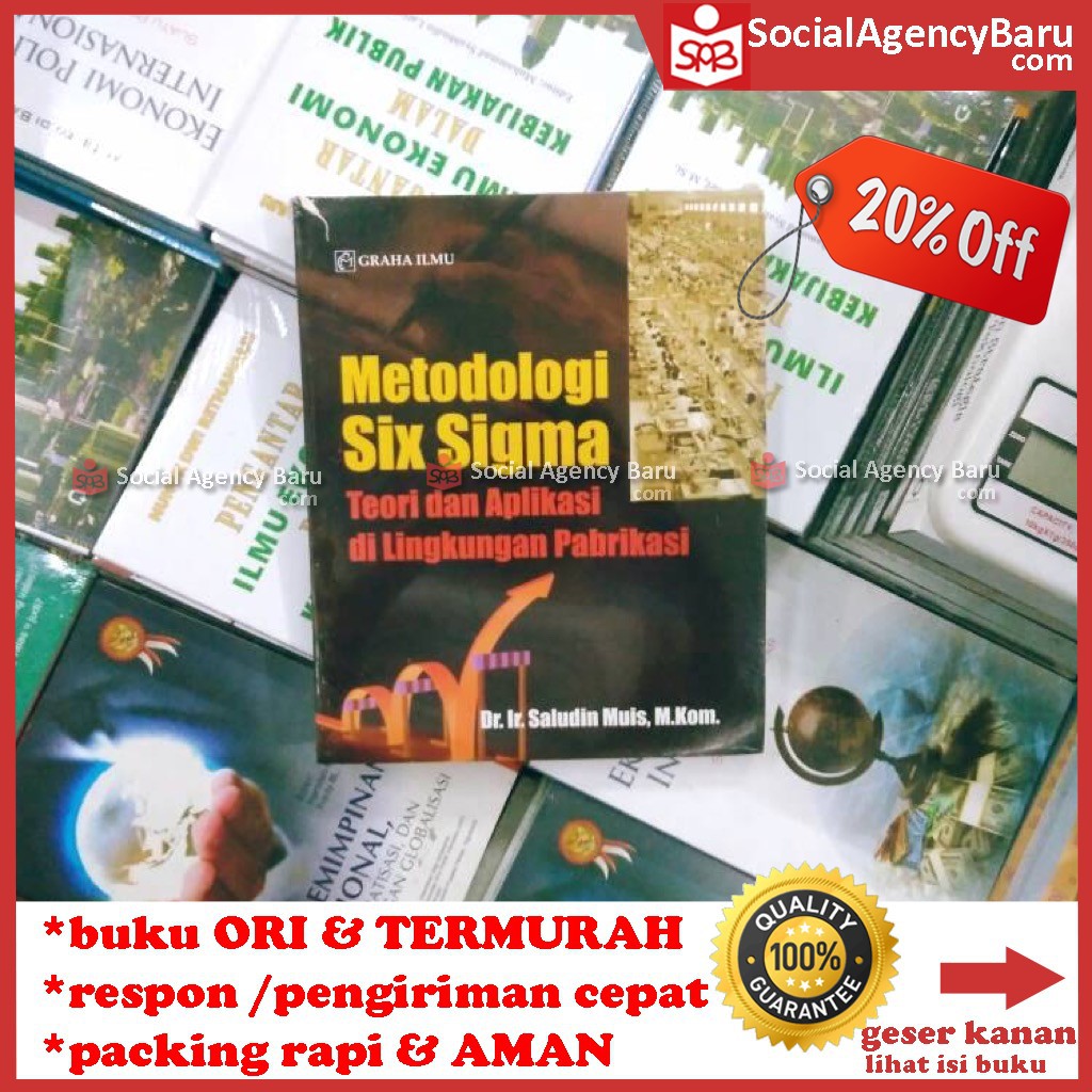 Jual Metodologi Six Sigma Teori Dan Aplikasi - Saludin Muis | Shopee ...