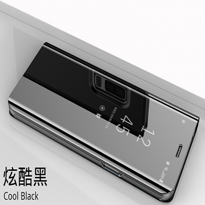 REDMI 9A FLIP CASE CLEAR VIEW MAGNETIC FLIP COVER MIRROR