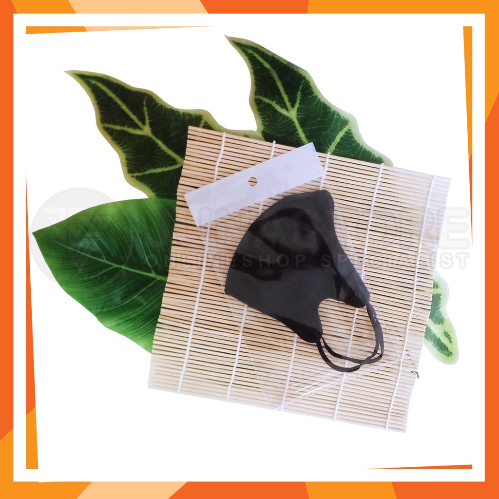 Plastik OPP display 12 x 18 / plastik OPP gantung / plastik OPP pearlized / plastik masker (100 pcs)