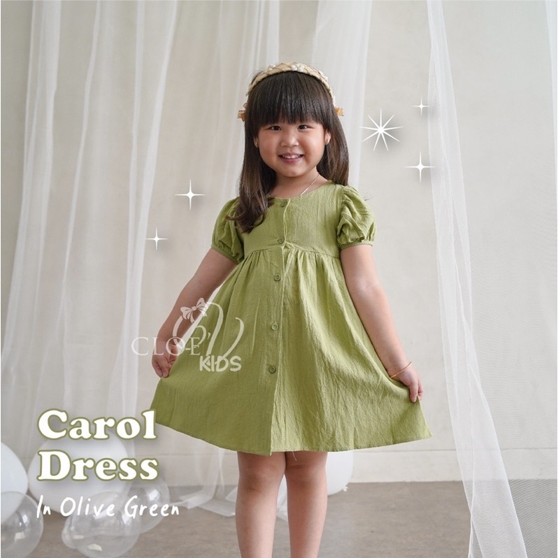 CLOEVKIDS - Dress Anak Perempuan Katun Carol