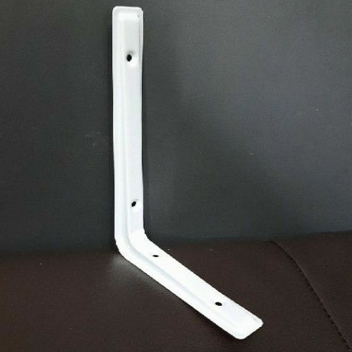 Siku rak L 190 x 270 Putih / Shelf Bracket White Harga per Pcs (F648)