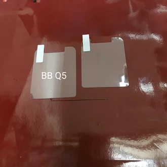 Anti Gores Blackberry BB Q5 Antigores Pelindung Layar Gadget Bahan Plastik Screen Protector Handphone Screen Guard HP Plastik