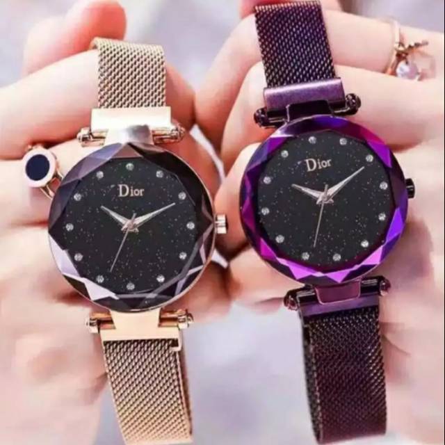 JAM TANGAN MAGNET/JAM TANGAN ANALOG / WANITA