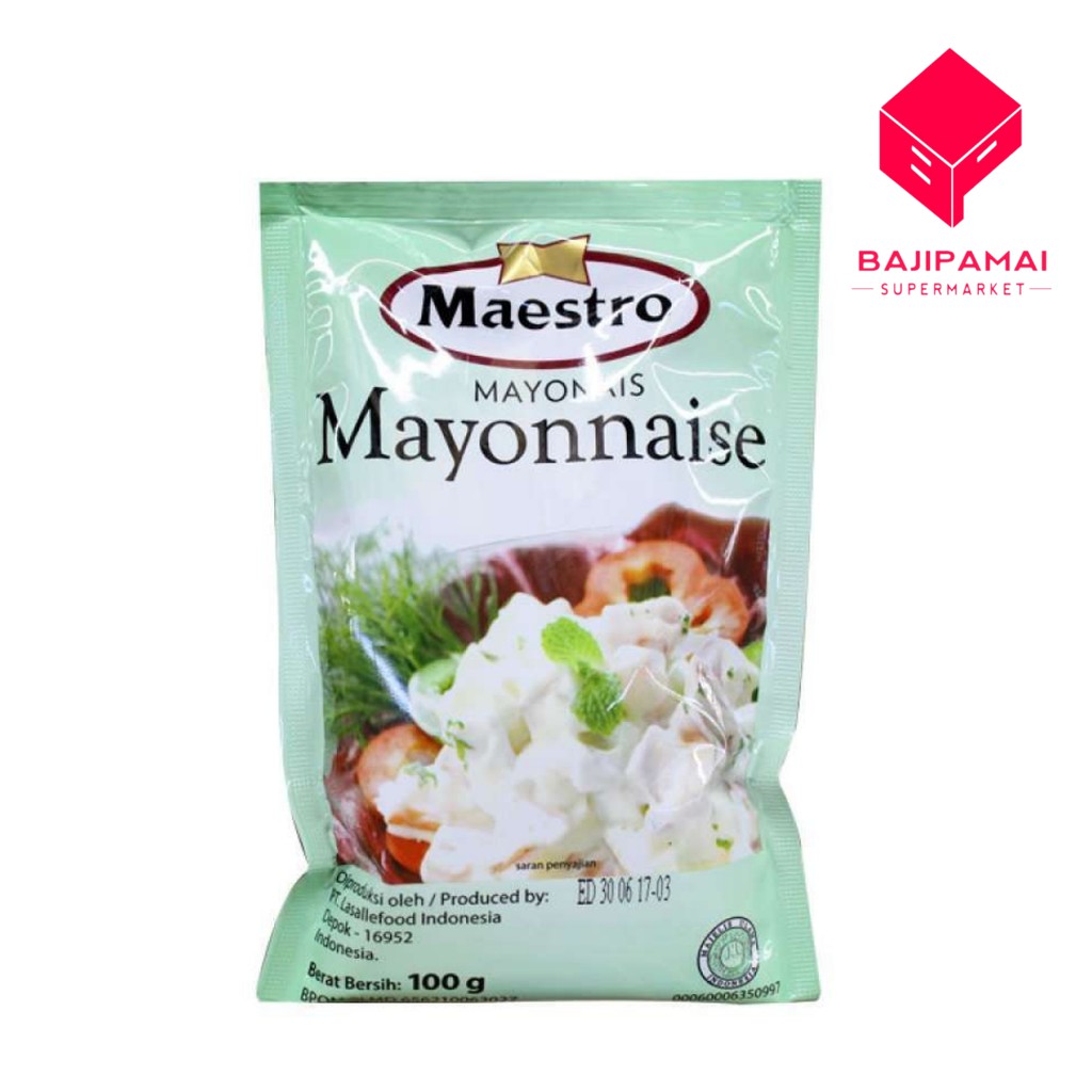 

MAESTRO MAYONAIS KURANG LEMAK 100G