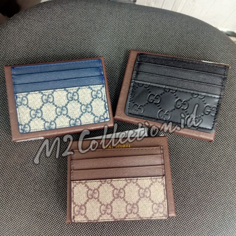 Card Holder Gucci Dompet Kartu Premium Quality Unisex