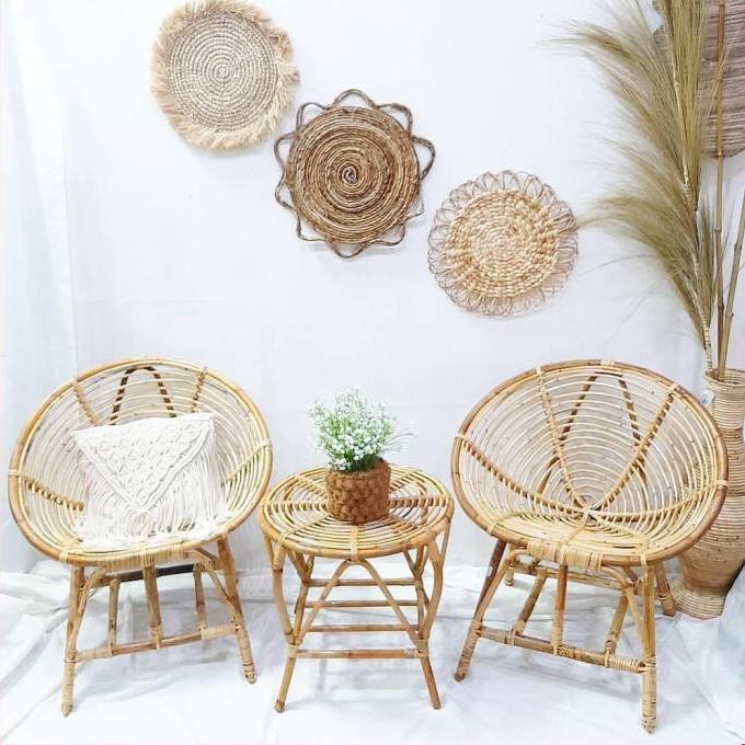 KURSI ROTAN MINIMALIS KURSI TERAS PERLENGKAPAN RUMAH HOMEMADE SATU TERLARIS1111