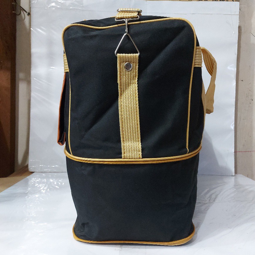 Tas Pakaian AKZ BARU / Tas Travel AKZ 2 TINGKAT MURAH / Travel Bag AKZ BESAR / Tas PERGI AKZ ORI