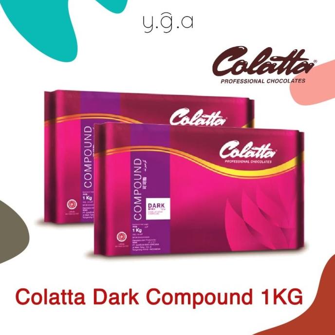 

Ready oke] Coklat Colatta Dark Compound Chocolate 1KG