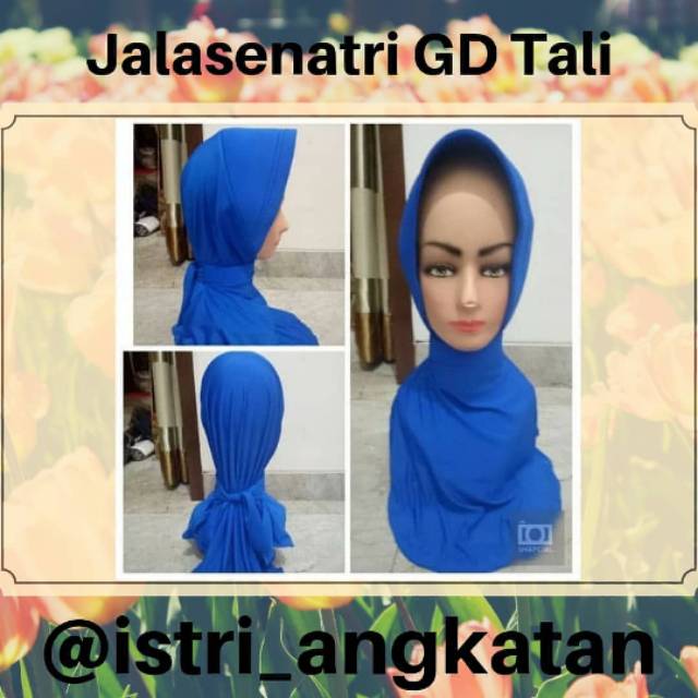 Jilbab Jalasenatri Garis Dua Tali