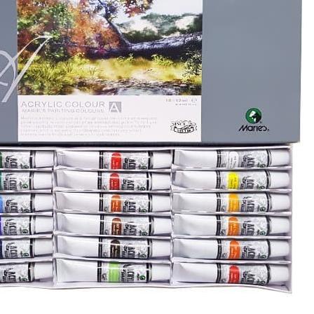 

♢ Maries Acrylic Color Set 18 - 818B ☻