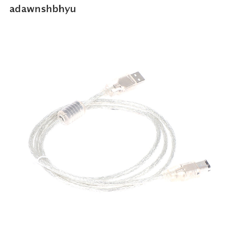 Kabel Convertor Adapter Kabel Kabel adawnshbhyu 1x Firewire Ieee13946 6pin Male To USB 2.0 Male