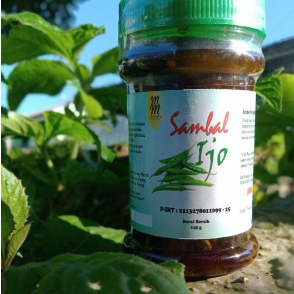 

Sambal Ijo MM Pedas Kemasan 135 g