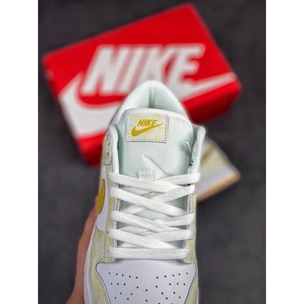 nike dunk low yellow strike
