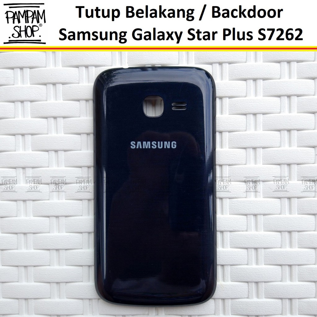 Tutup Belakang Baterai Casing Backdoor Back Door Cover Samsung Star Plus Pro Duos S7262 Original OEM