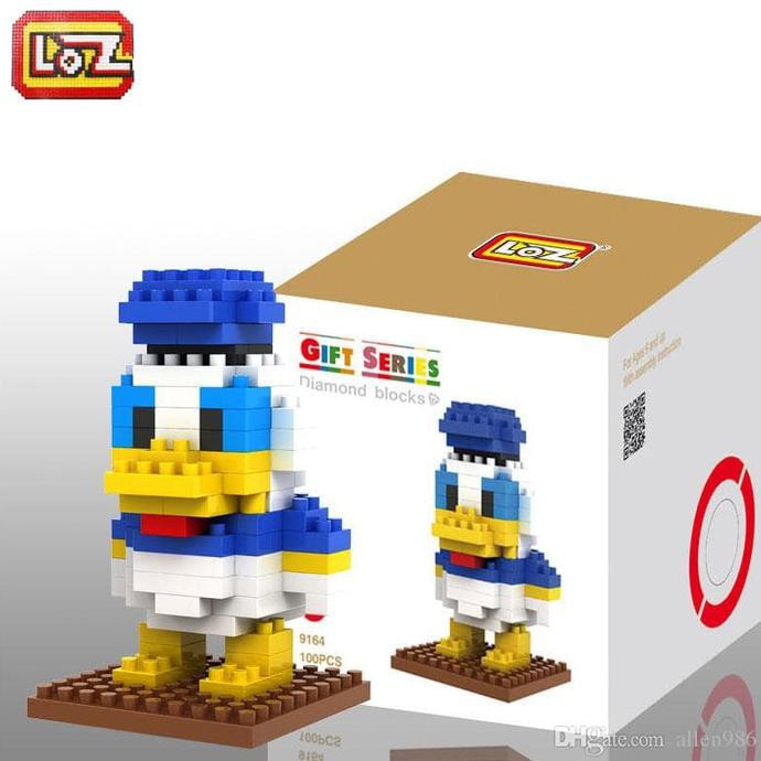 Loz Nano Diamond Block | Donald Duck | Lego Mini | Action Figure