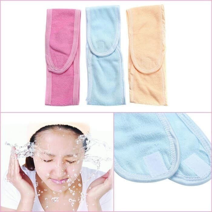 Headband Beauty Towel / Bandana Make Up / Bando Facial / Bando Kep