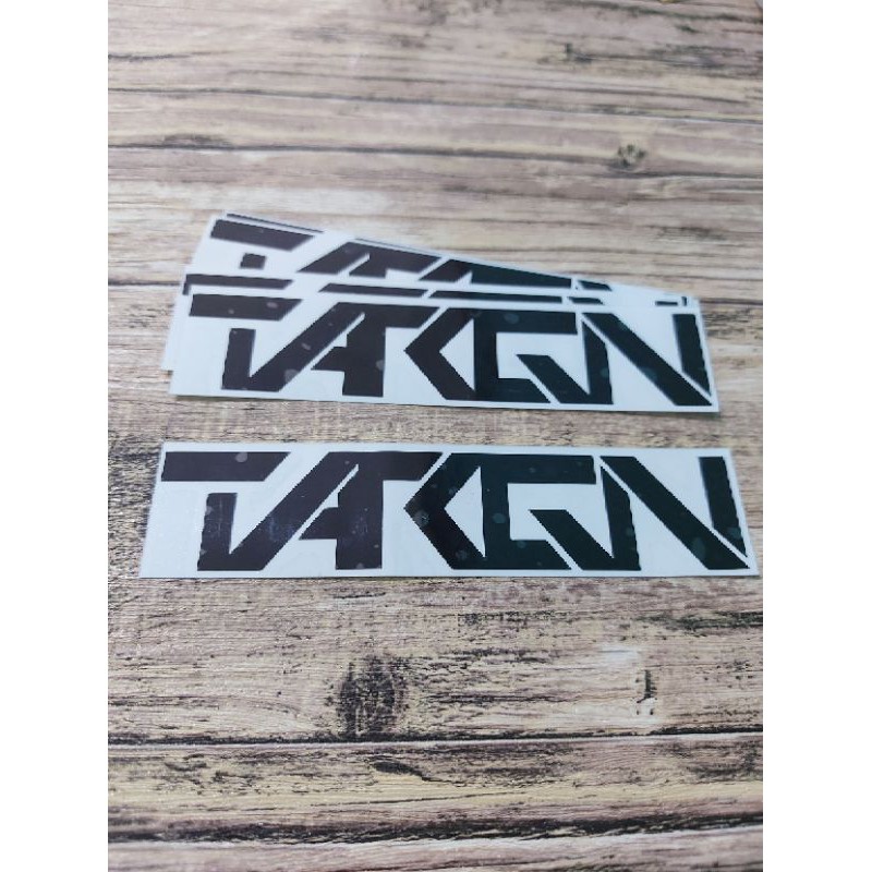 STICKER STIKER TARGN CUTTING