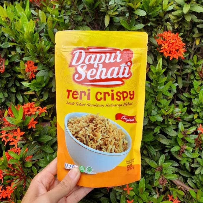 

Teri Crispy Dapur Sehati / Ikan Krispi Goreng Tepung Non Msg