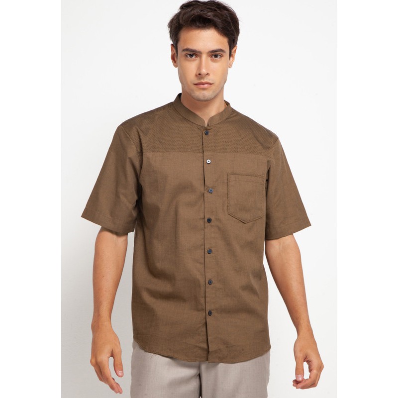 TWO-D by DHINI AMINARTI Koko Tangan Pendek Brown