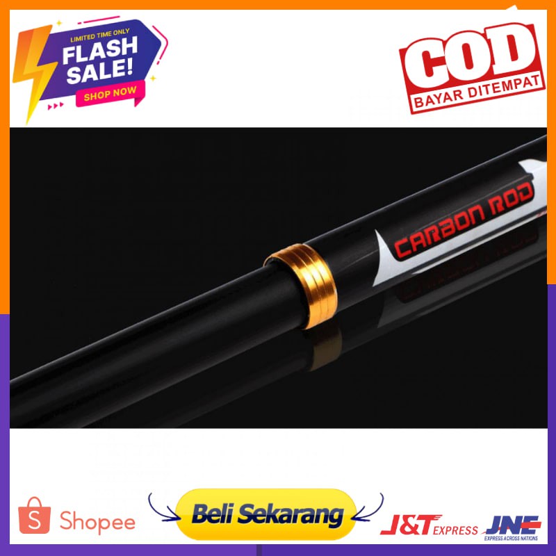 Mamba Joran Pancing Carbon Murah Antena Fiber Sea Fishing Rod Kuat