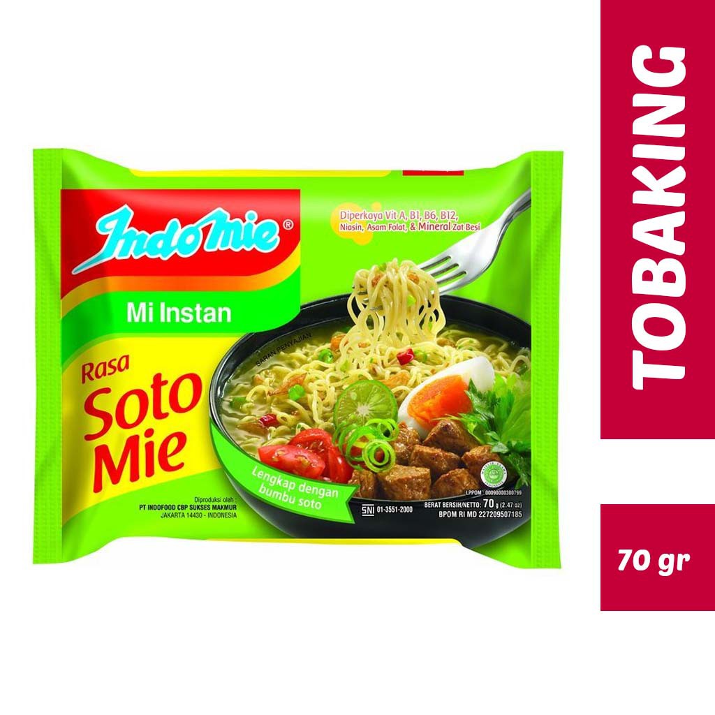 

Indomie Soto Mie Mi Instan 70 gr