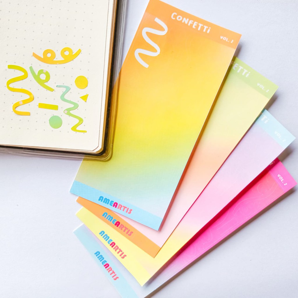 

Ameartis Confetti Sticker Sheet vol. 2
