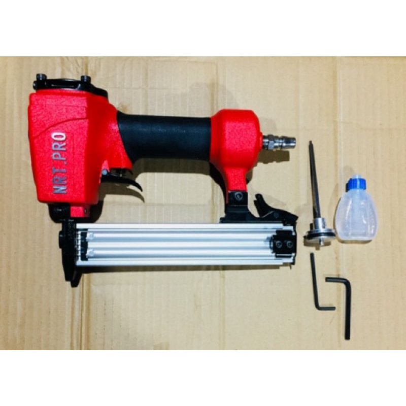 mesin paku tembak NRT pro F30 / Air nailer gun NRT / nail gun bread nail paku Lurus F30