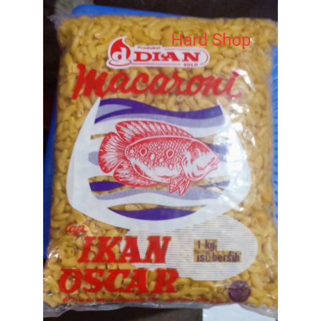 

DIAN MACARONI cap IKAN OSCAR 1kg